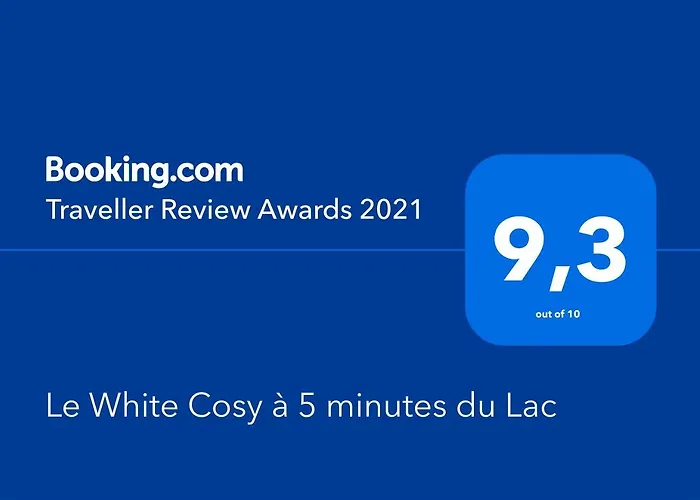 Le White Cosy A 5 Minutes Du Lac Avec Parking Privatif Gratuit